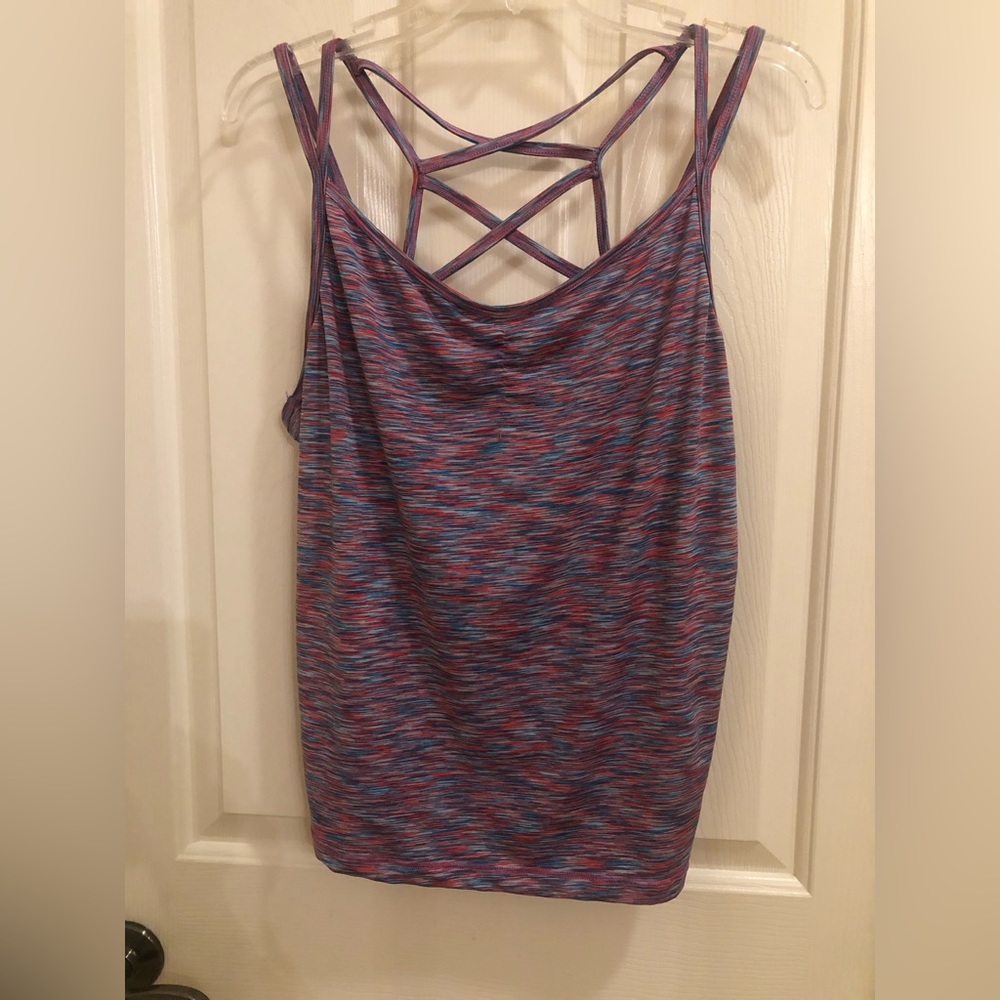 Copper Key Strappy Tank Top